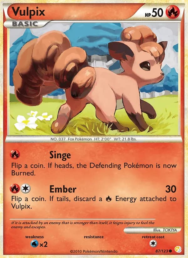 Vulpix – HeartGold SoulSilver 87