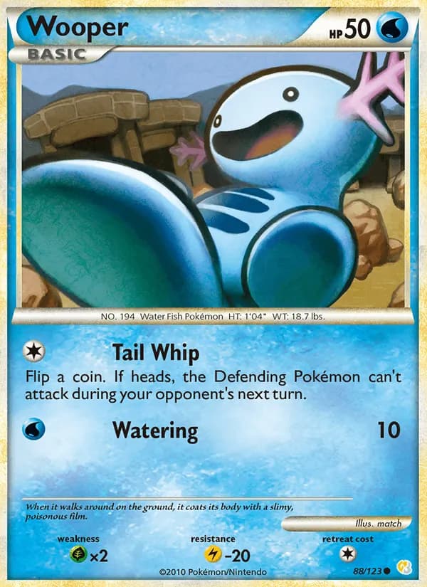 Wooper – HeartGold SoulSilver 88