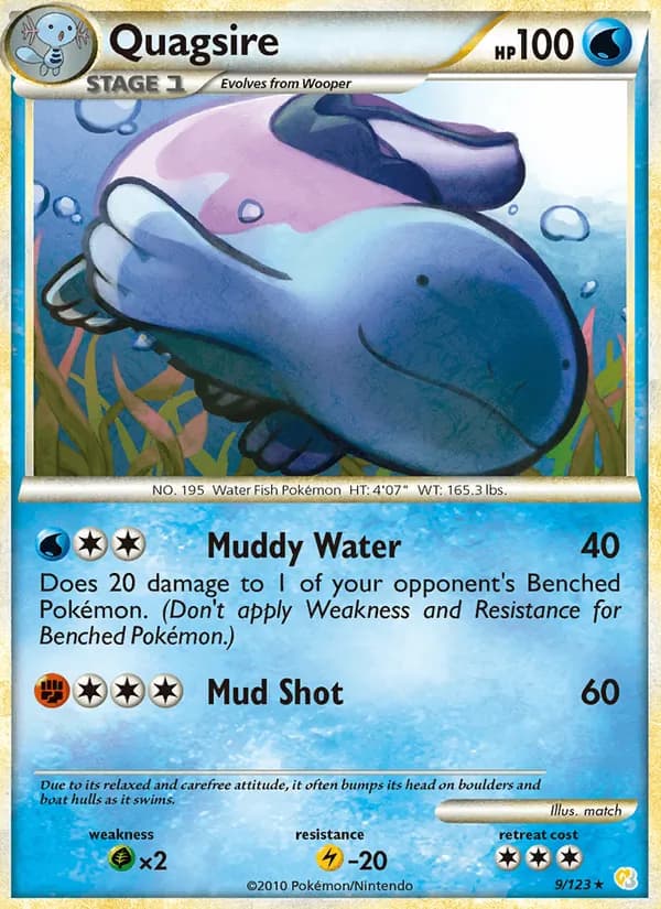 Quagsire – HeartGold SoulSilver 9