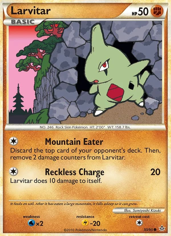 Larvitar – Unleashed 50