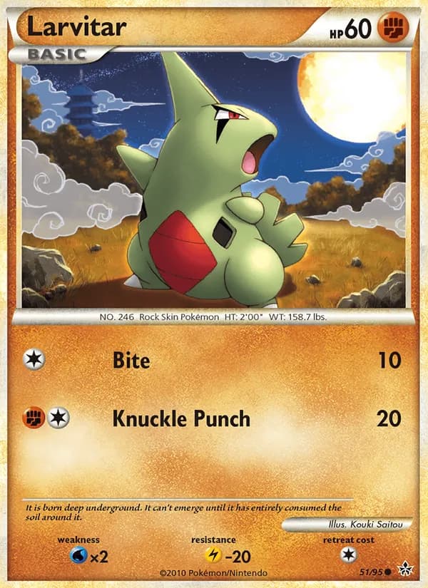 Larvitar – Unleashed 51