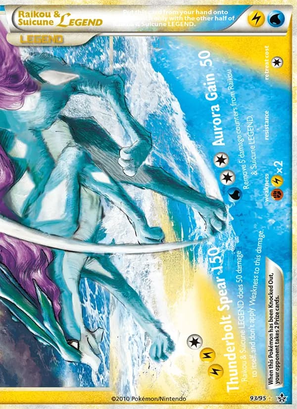 Raikou & Suicune LEGEND – Unleashed 93