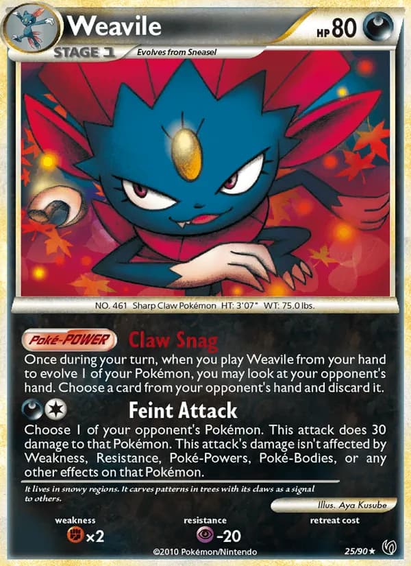 Weavile – Undaunted 25