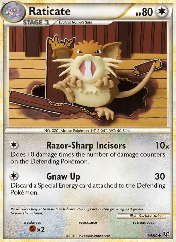 Raticate – Undaunted 34