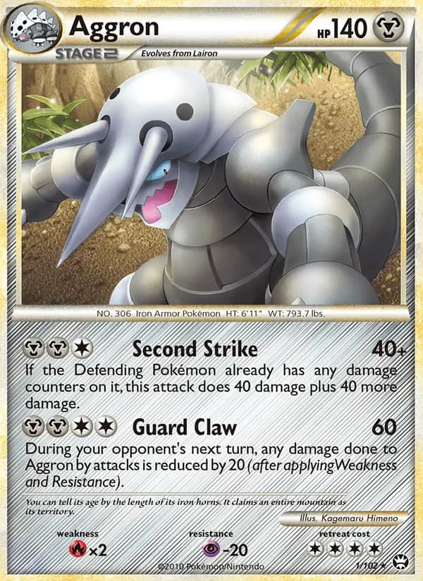 Aggron – Triumphant 1