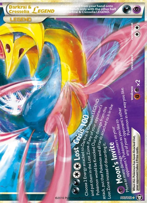 Darkrai & Cresselia LEGEND – Triumphant 100
