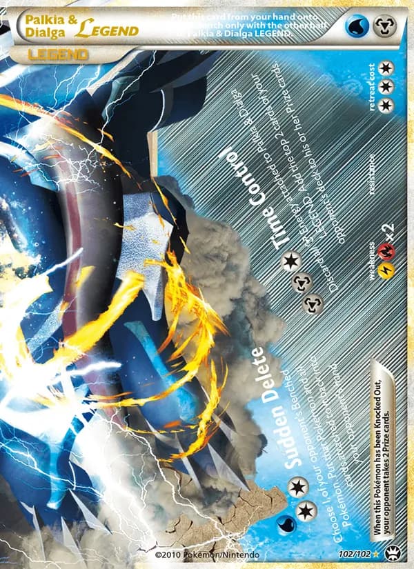 Palkia & Dialga LEGEND – Triumphant 102