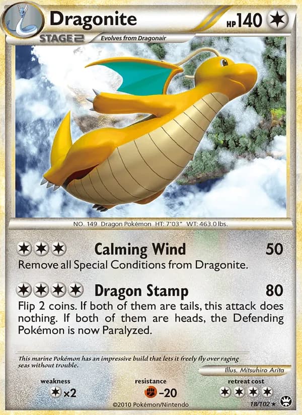Dragonite – Triumphant 18