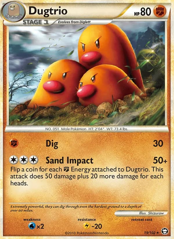 Dugtrio – Triumphant 19