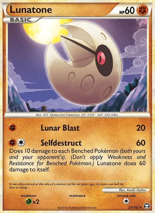 Lunatone – Triumphant 25
