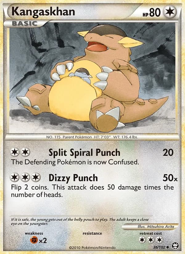 Kangaskhan – Triumphant 36