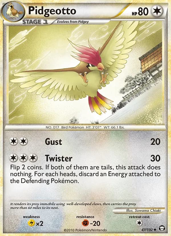 Pidgeotto – Triumphant 47