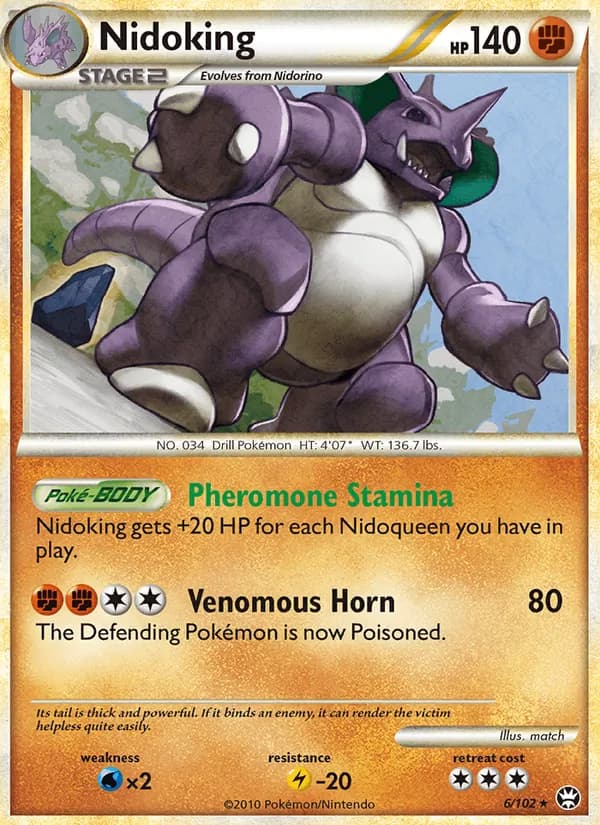 Nidoking – Triumphant 6