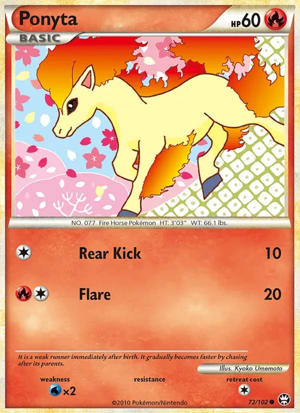 Ponyta – Triumphant 72