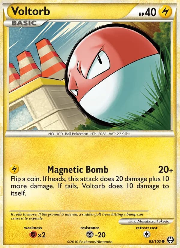 Voltorb – Triumphant 83