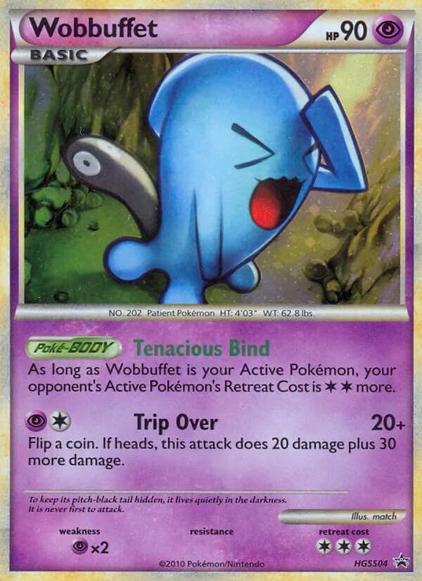 Wobbuffet – HGSS Black Star Promos HGSS04