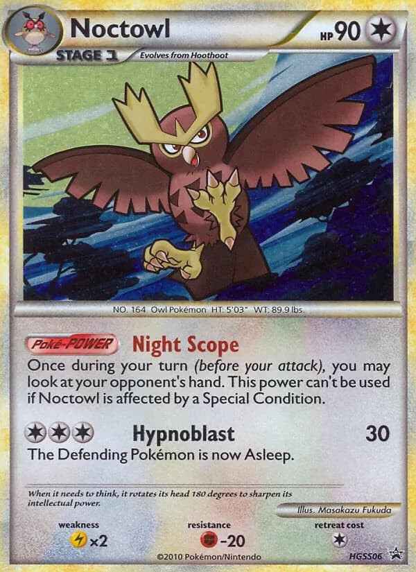 Noctowl – HGSS Black Star Promos HGSS06