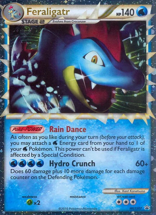 Feraligatr – HGSS Black Star Promos HGSS07