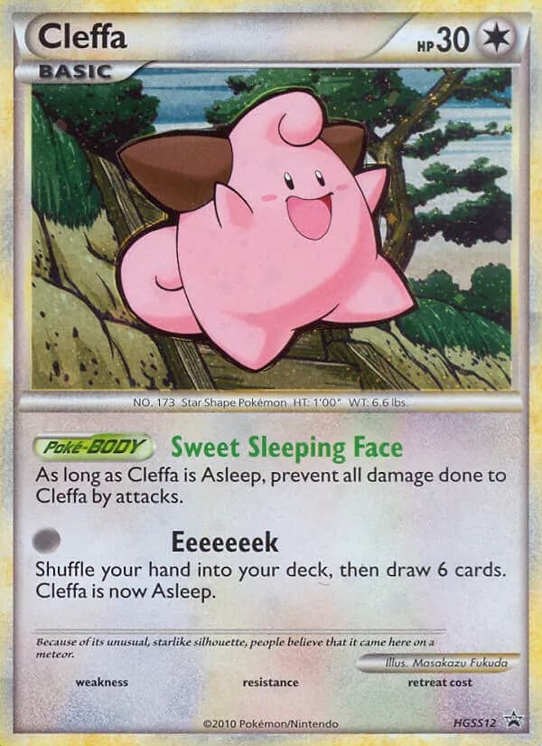 Cleffa – HGSS Black Star Promos HGSS12