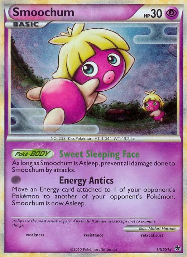 Smoochum – HGSS Black Star Promos HGSS13