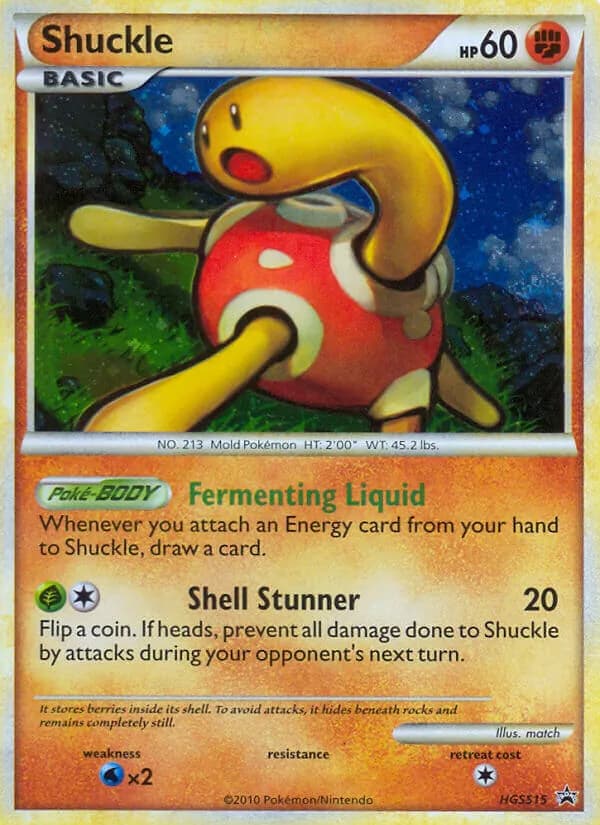 Shuckle – HGSS Black Star Promos HGSS15