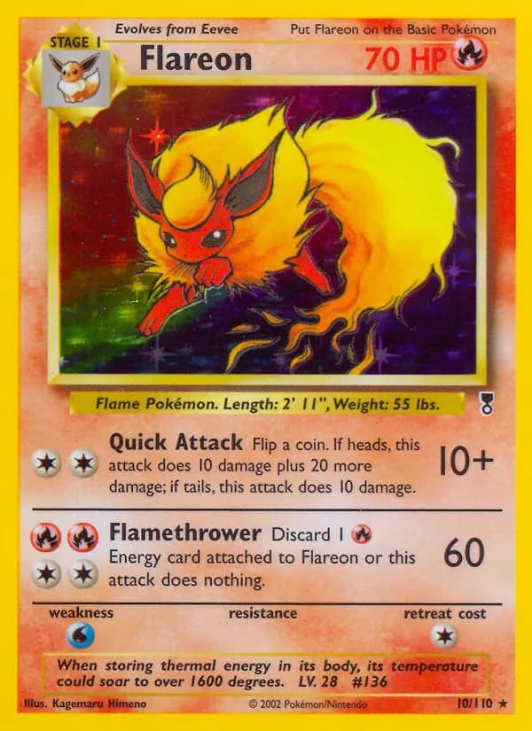 Flareon – Legendary Collection 10