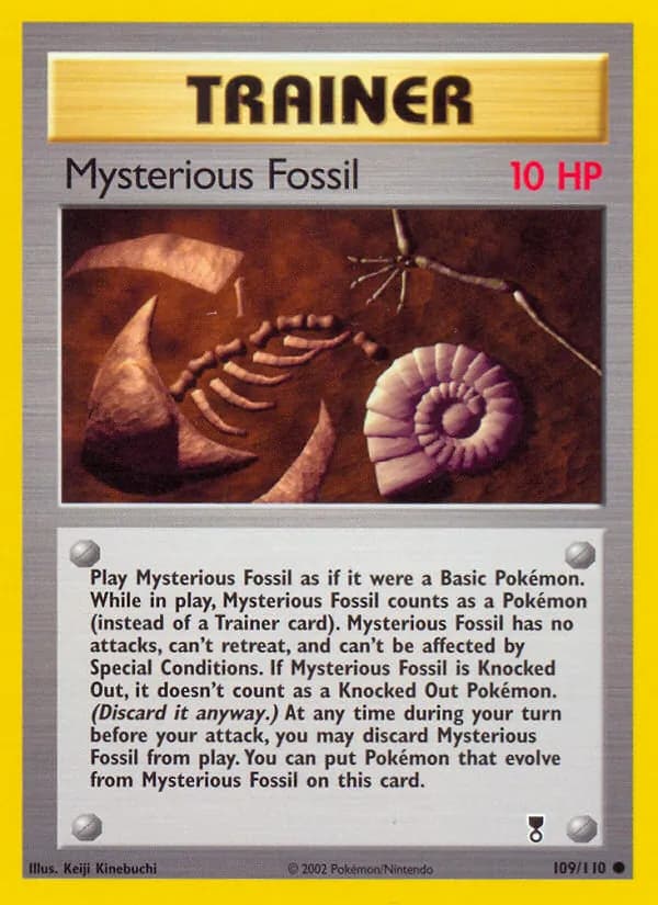 Mysterious Fossil – Legendary Collection 109