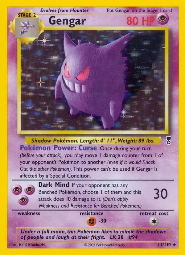 Gengar – Legendary Collection 11