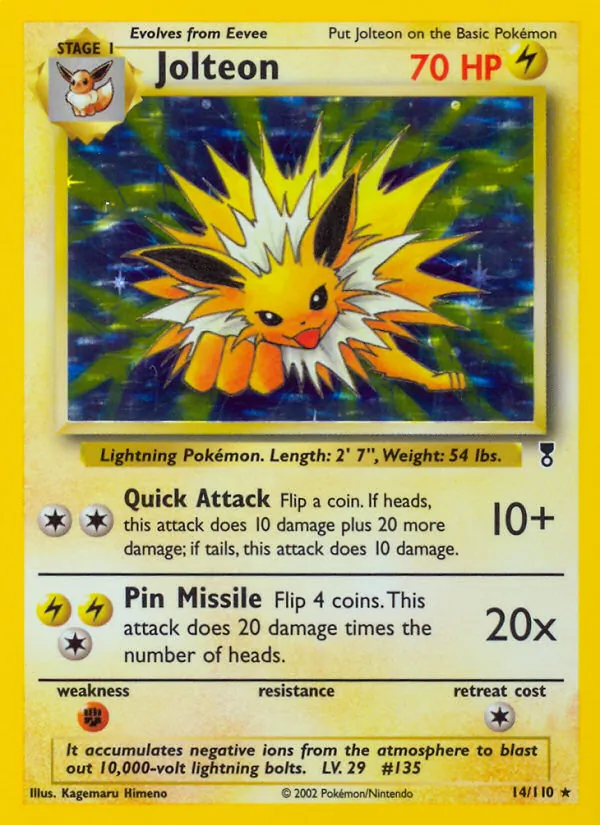 Jolteon – Legendary Collection 14
