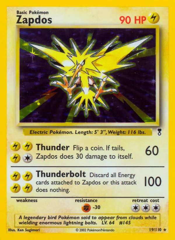 Zapdos – Legendary Collection 19