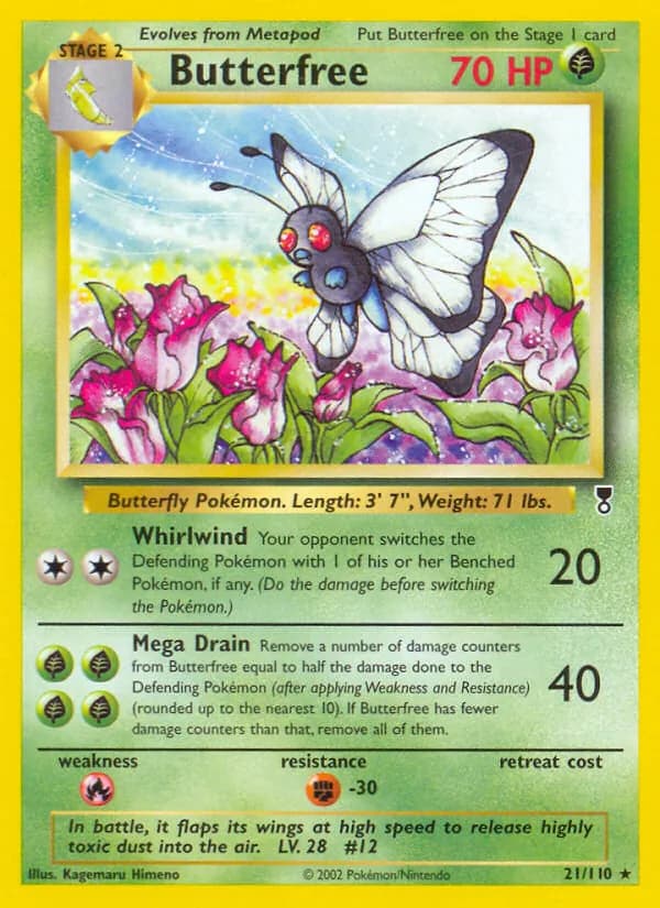 Butterfree – Legendary Collection 21