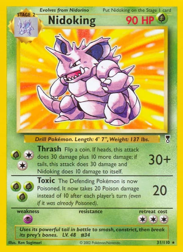 Nidoking – Legendary Collection 31