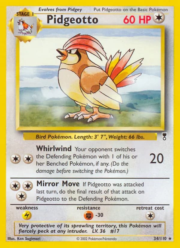 Pidgeotto – Legendary Collection 34
