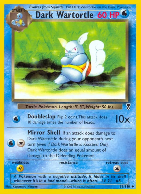 Dark Wartortle – Legendary Collection 39