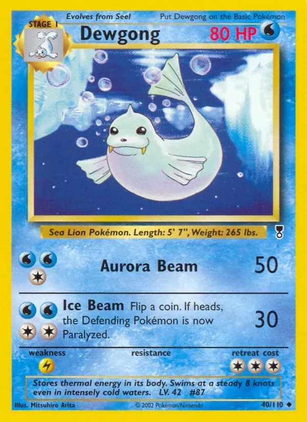 Dewgong – Legendary Collection 40