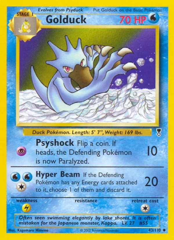 Golduck – Legendary Collection 43