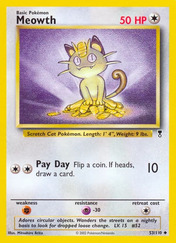Meowth – Legendary Collection 53