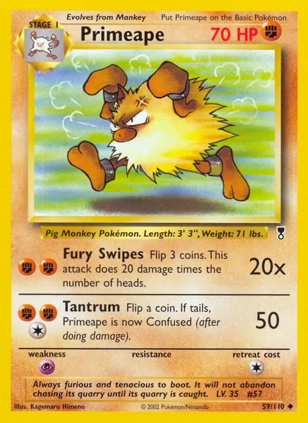 Primeape – Legendary Collection 59