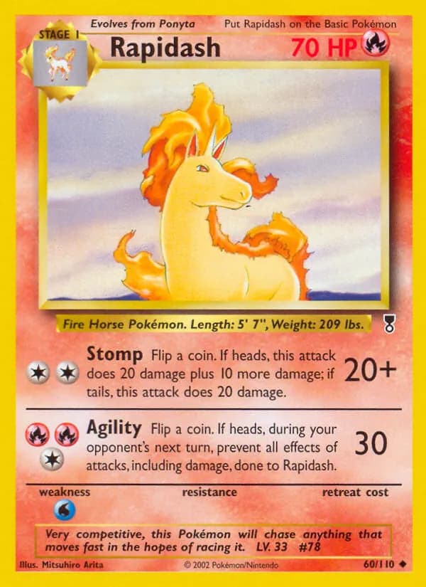 Rapidash – Legendary Collection 60