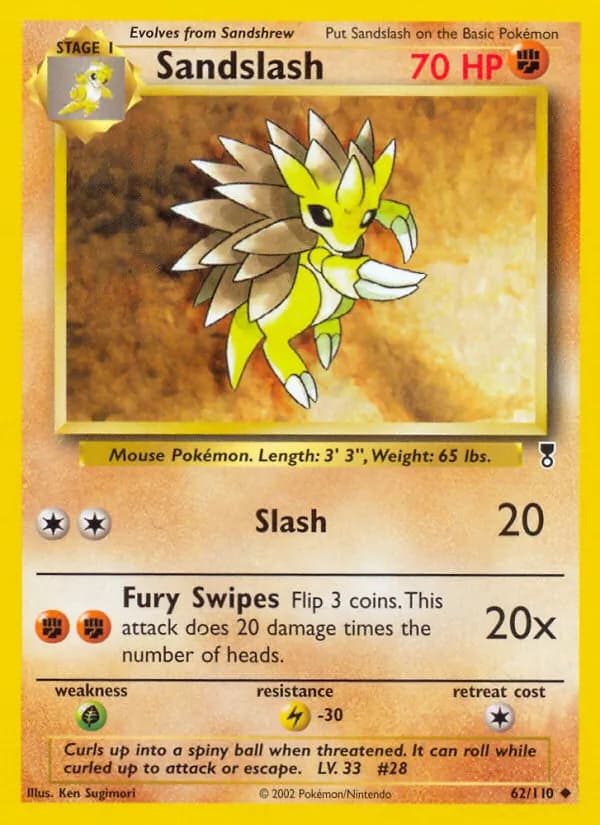 Sandslash – Legendary Collection 62