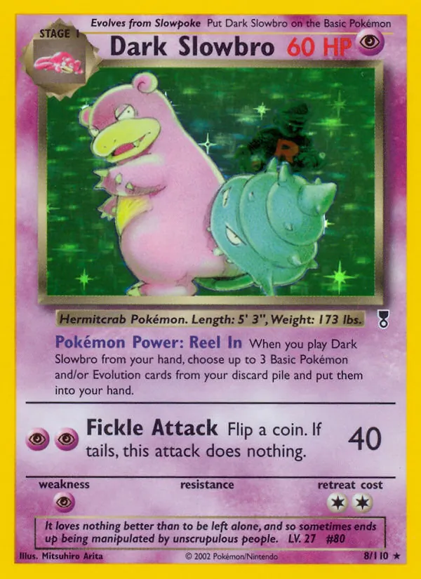 Dark Slowbro – Legendary Collection 8