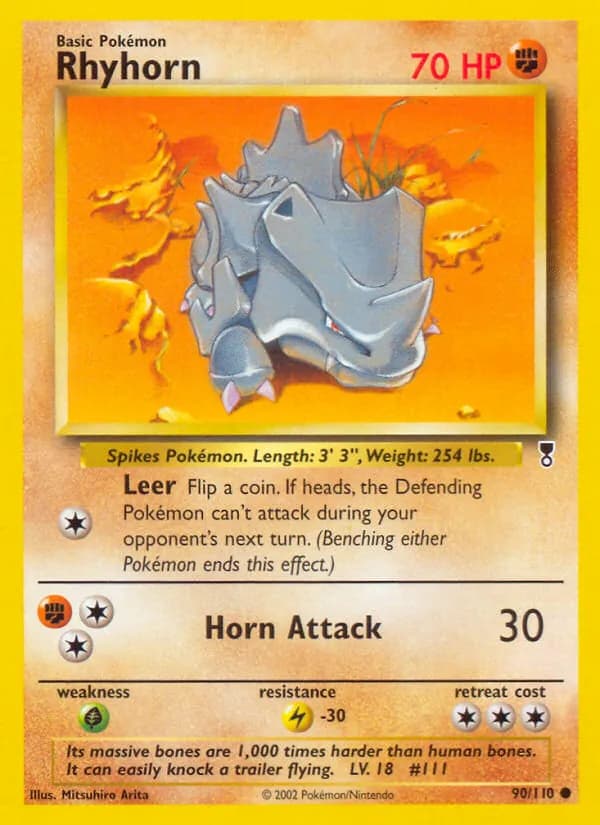 Rhyhorn – Legendary Collection 90