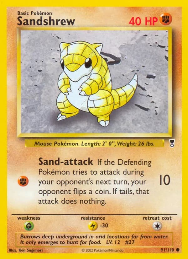 Sandshrew – Legendary Collection 91