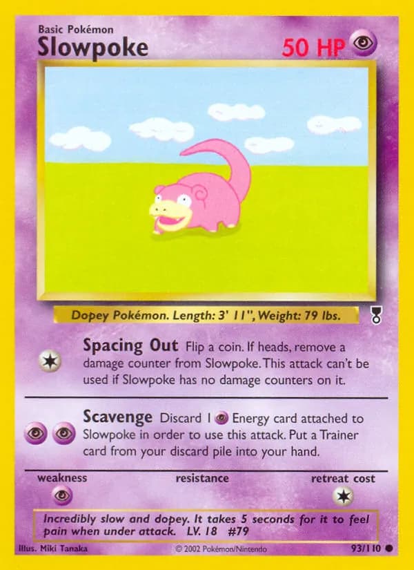 Slowpoke – Legendary Collection 93