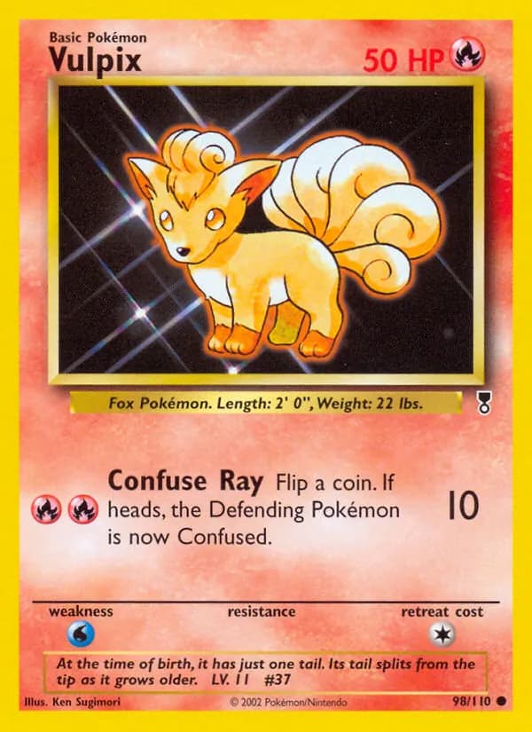 Vulpix – Legendary Collection 98
