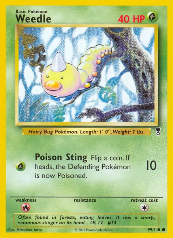 Weedle – Legendary Collection 99