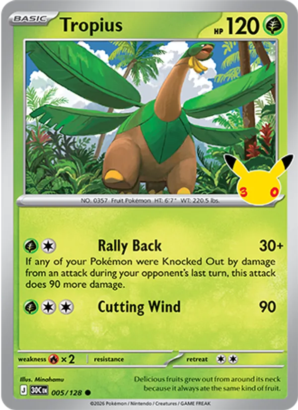 Tropius – 30th Celebration 005