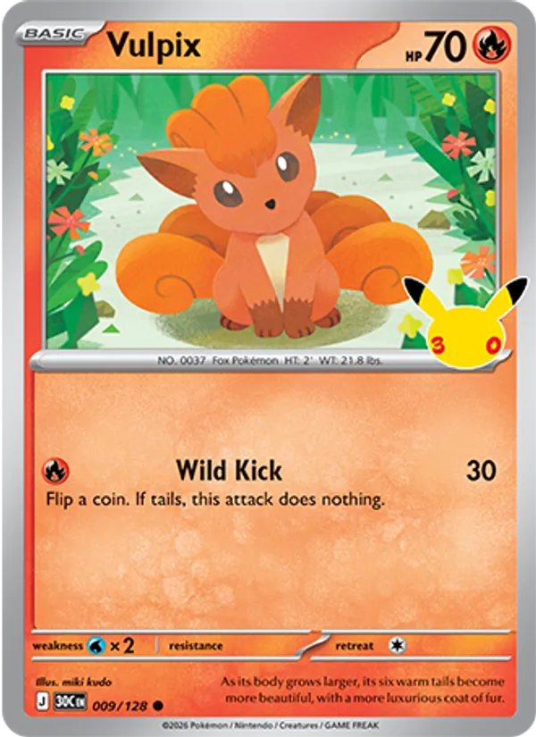 Vulpix – 30th Celebration 009