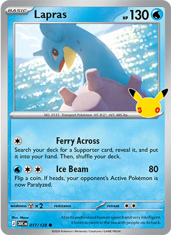 Lapras – 30th Celebration 017