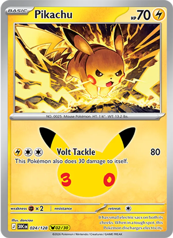 Pikachu – 30th Celebration 024